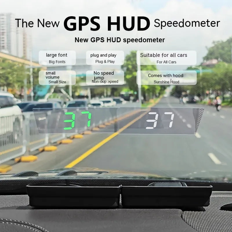 Wireless GPS Head-Up Display for Car | Speed Display | Auto Brightness