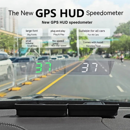 Wireless GPS Head-Up Display for Car | Speed Display | Auto Brightness